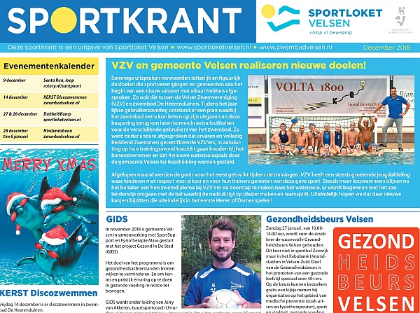 Sportkrant december 2018